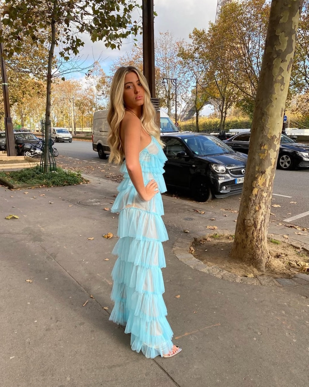 Robe The Bar bleu T.0