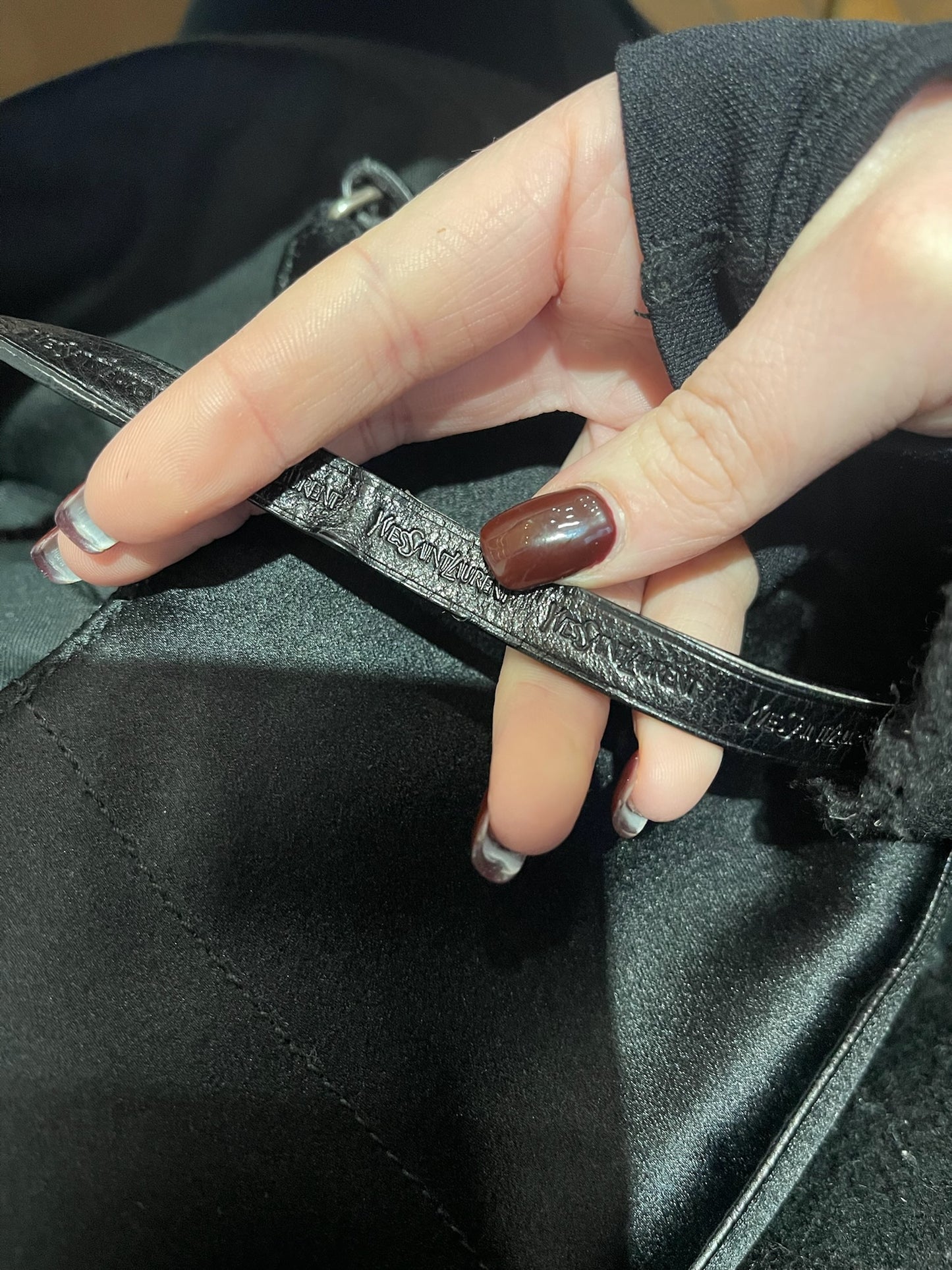 Sac Yves Saint Laurent noir