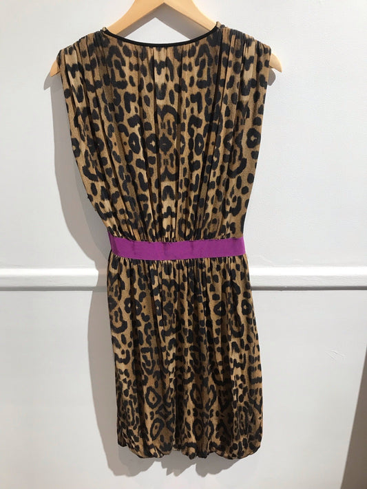Robe Giambattista Valli léopard T.36