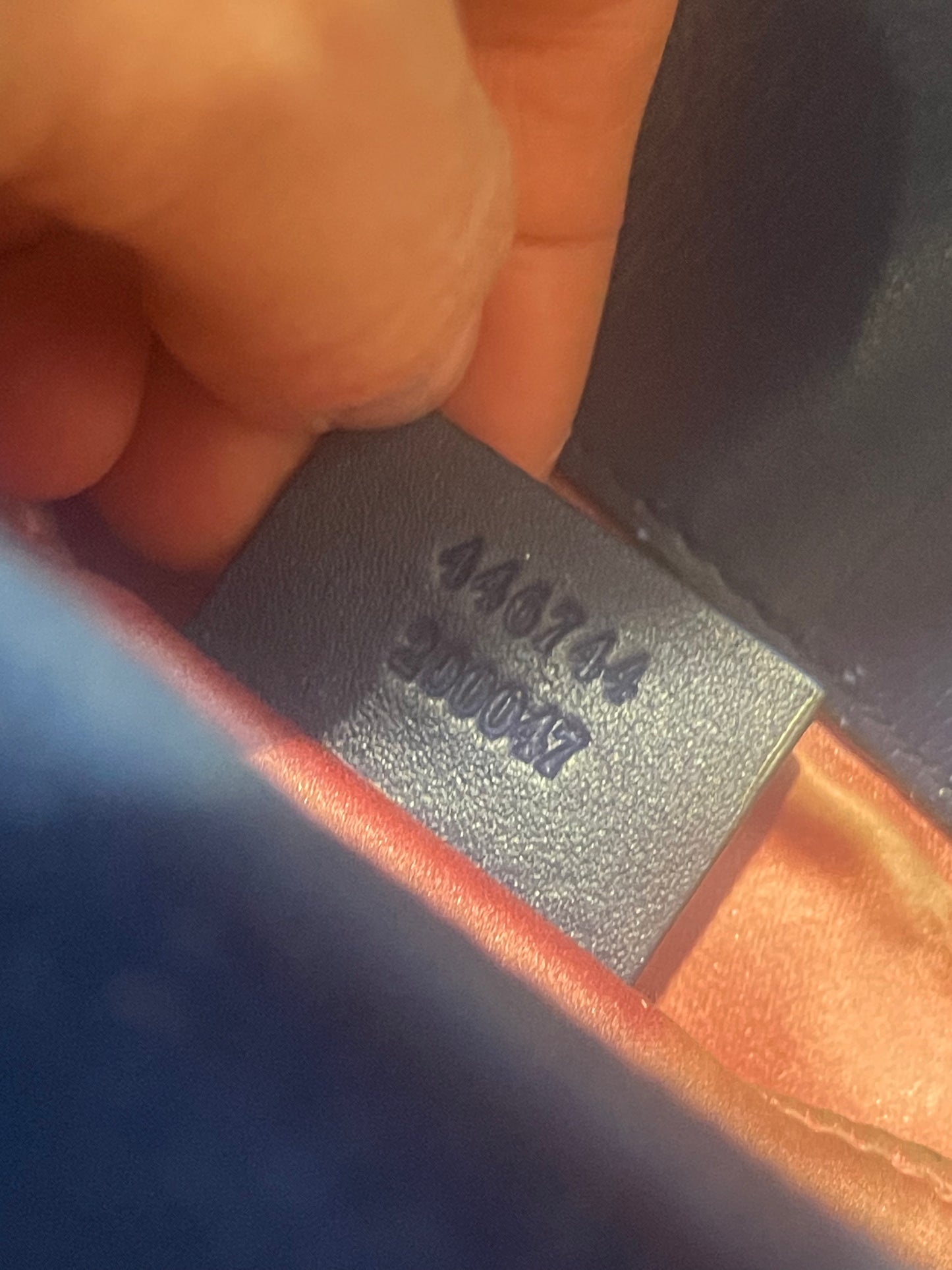 Sac Gucci Marmont Bleu