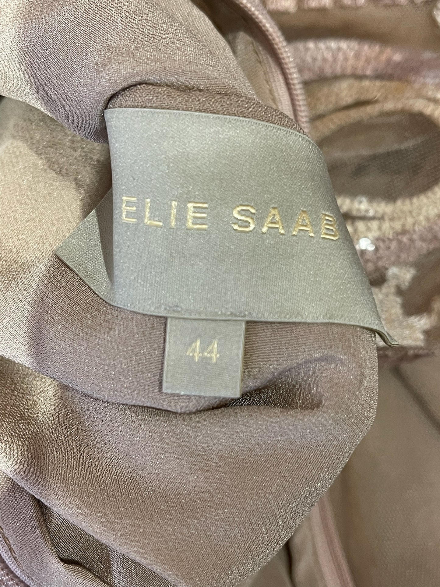 Robe Elie Saab beige T.44