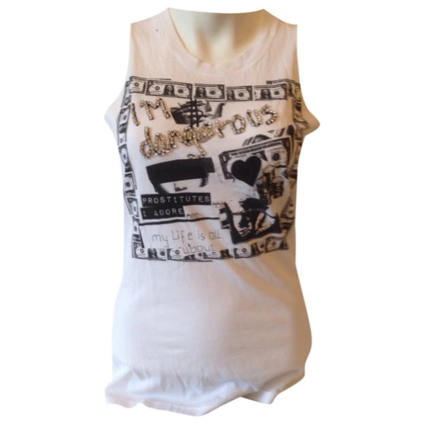 Débardeur Dolce & Gabbana blanc T.36