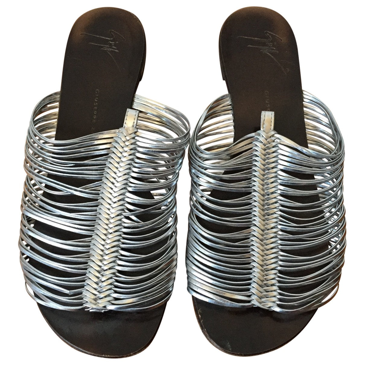 Sandales Giuseppe Zanotti Argents T.37,5