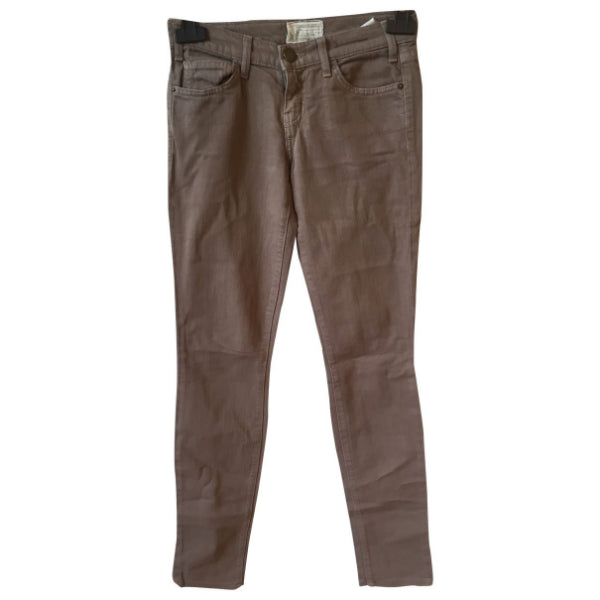Jeans Current Elliott beige T.25