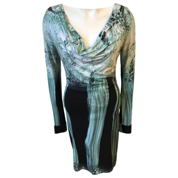 Robe Class Cavalli verte T.36-38