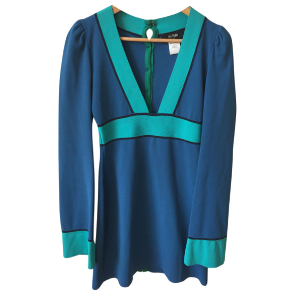 Robe Azzaro bleue T.36