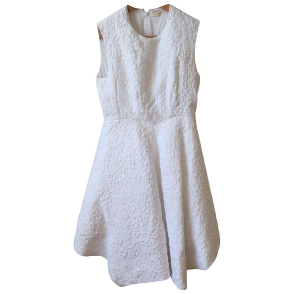 Robe Delpozo blanche T.36