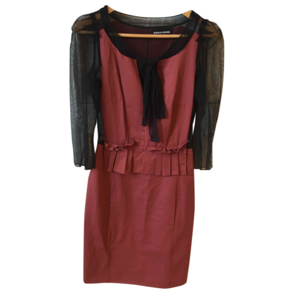 Robe Sonia Rykiel rouge T.36
