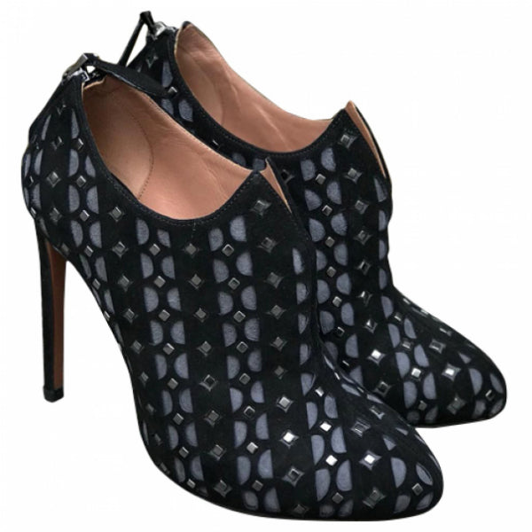 Boots Alaia noires T.37,5 Neuves