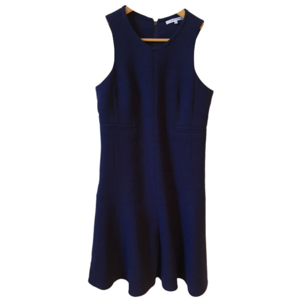 Robe Carven bleue T.38