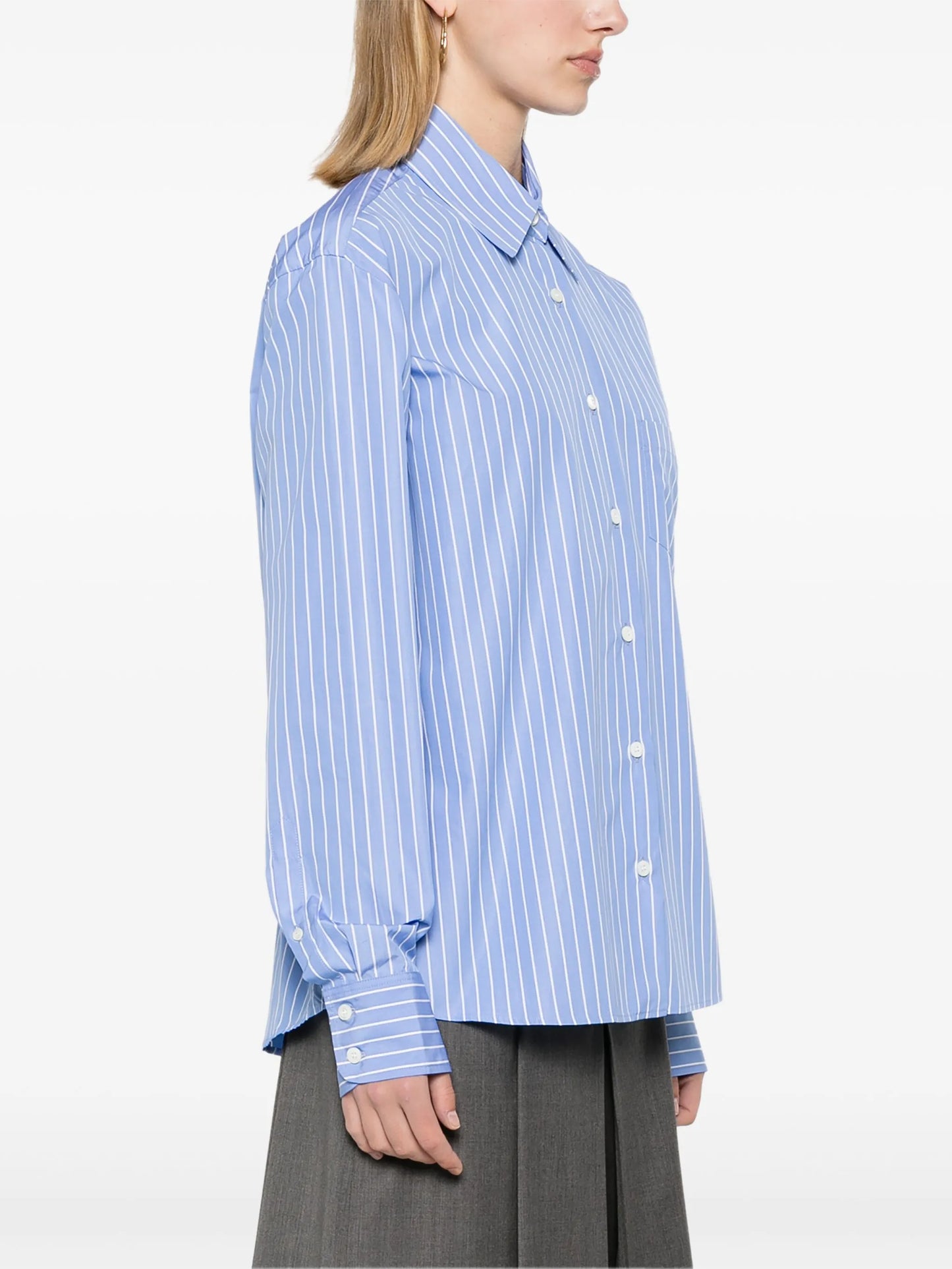 Chemise Prada bleue T.40