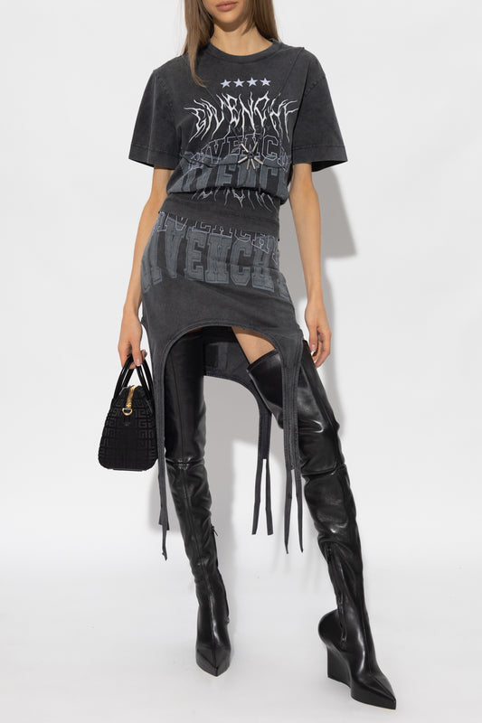 Jupe Givenchy grise T.XS