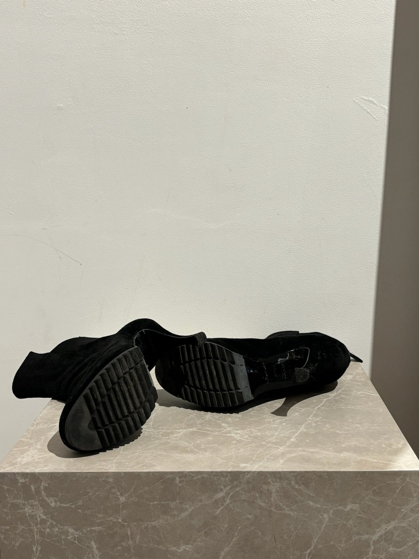 Boots Balenciaga noires T.37,5