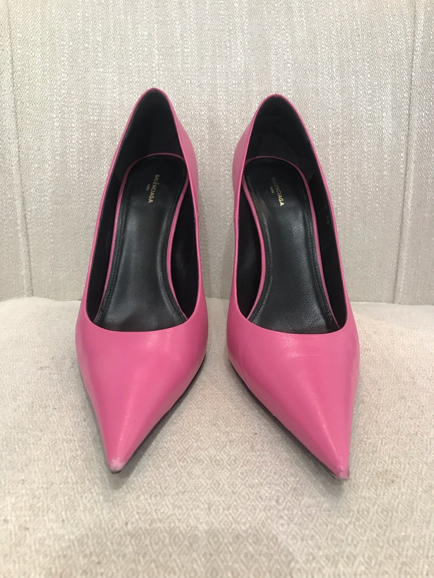 Escarpins Balenciaga roses T.40