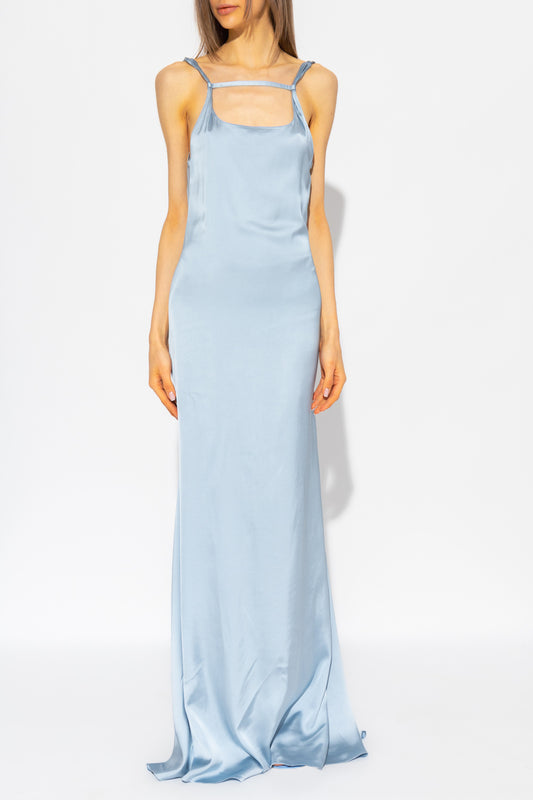 Robe Jacquemus bleue T.38
