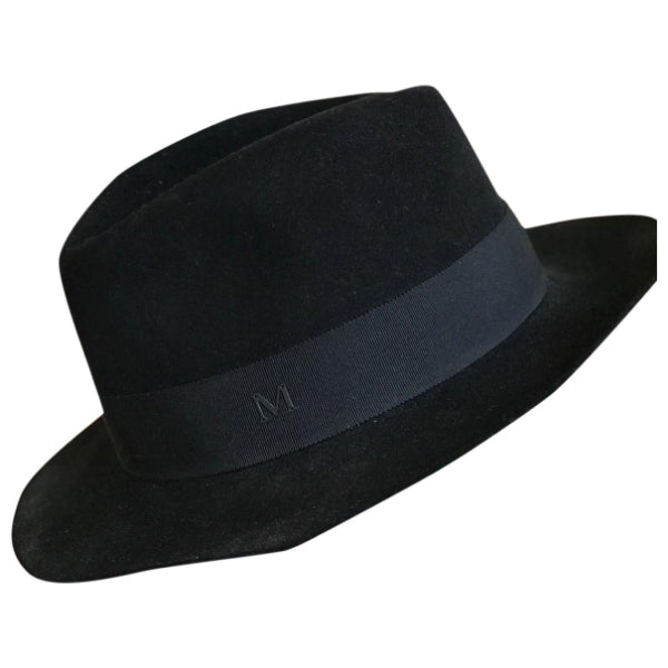 Chapeau Maison Michel Noir T.L