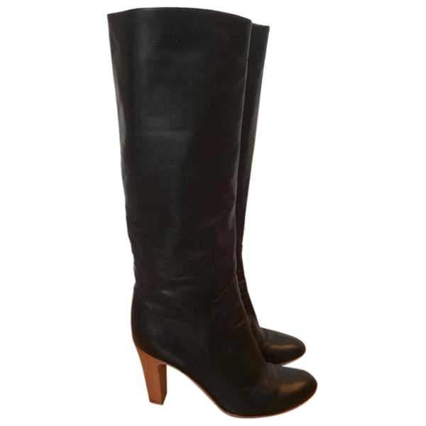 Bottes Sergio Rossi noires T.37,5