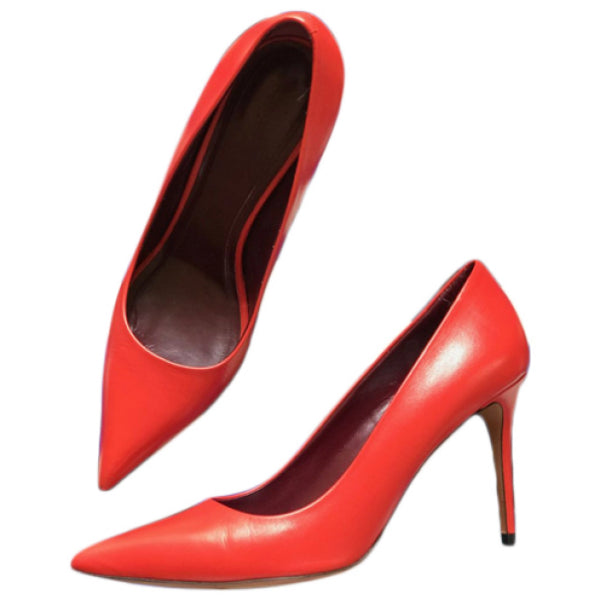 Escarpins Celine rouge T.39