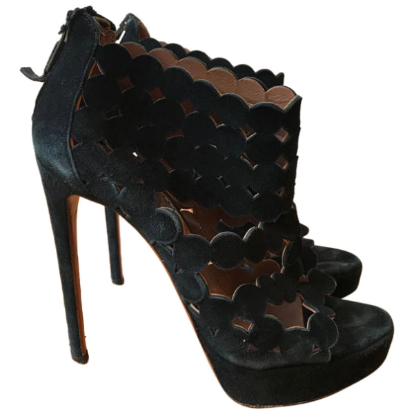 Sandales Alaia noires T.38