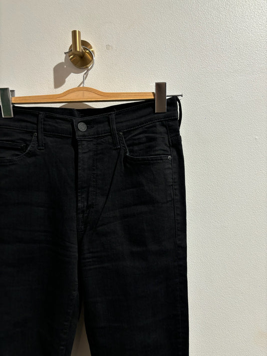 Jeans Mother noir T.28