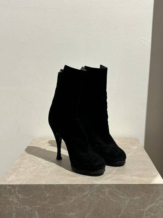 Boots Balenciaga noires T.37,5