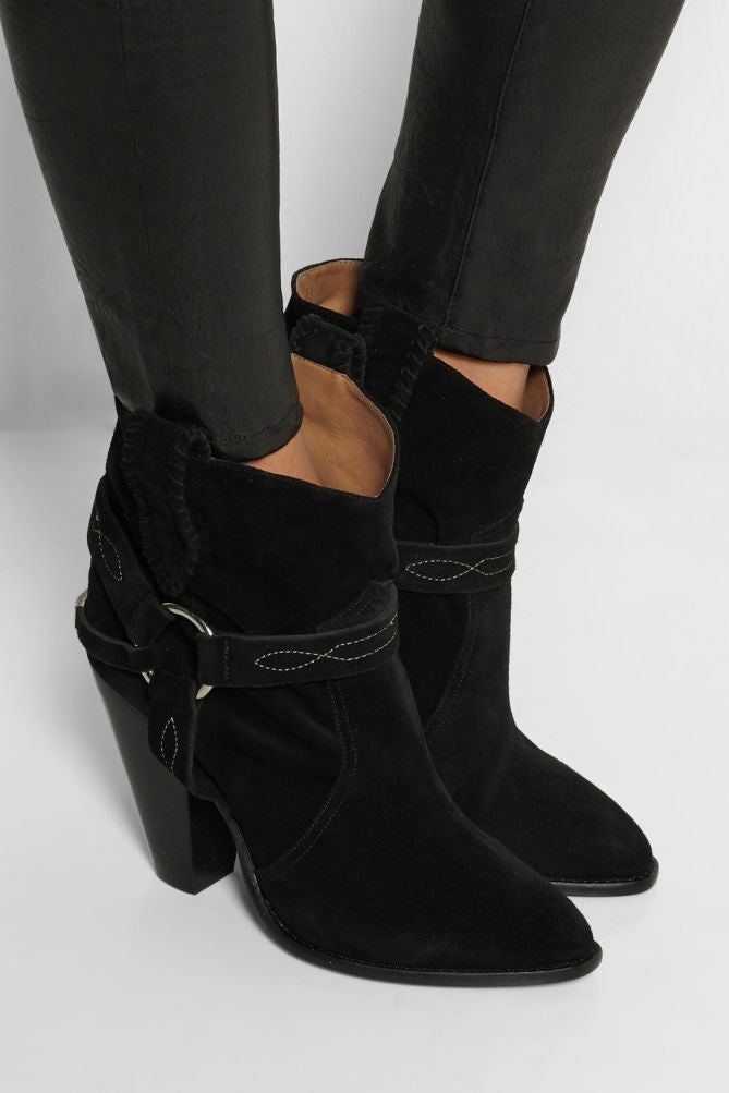 Boots Isabel Marant noires T.38