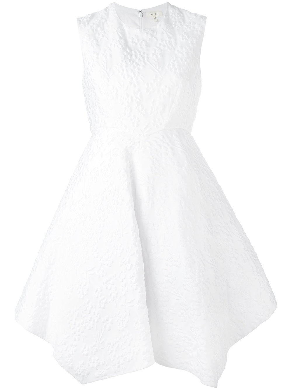 Robe Delpozo blanche T.36