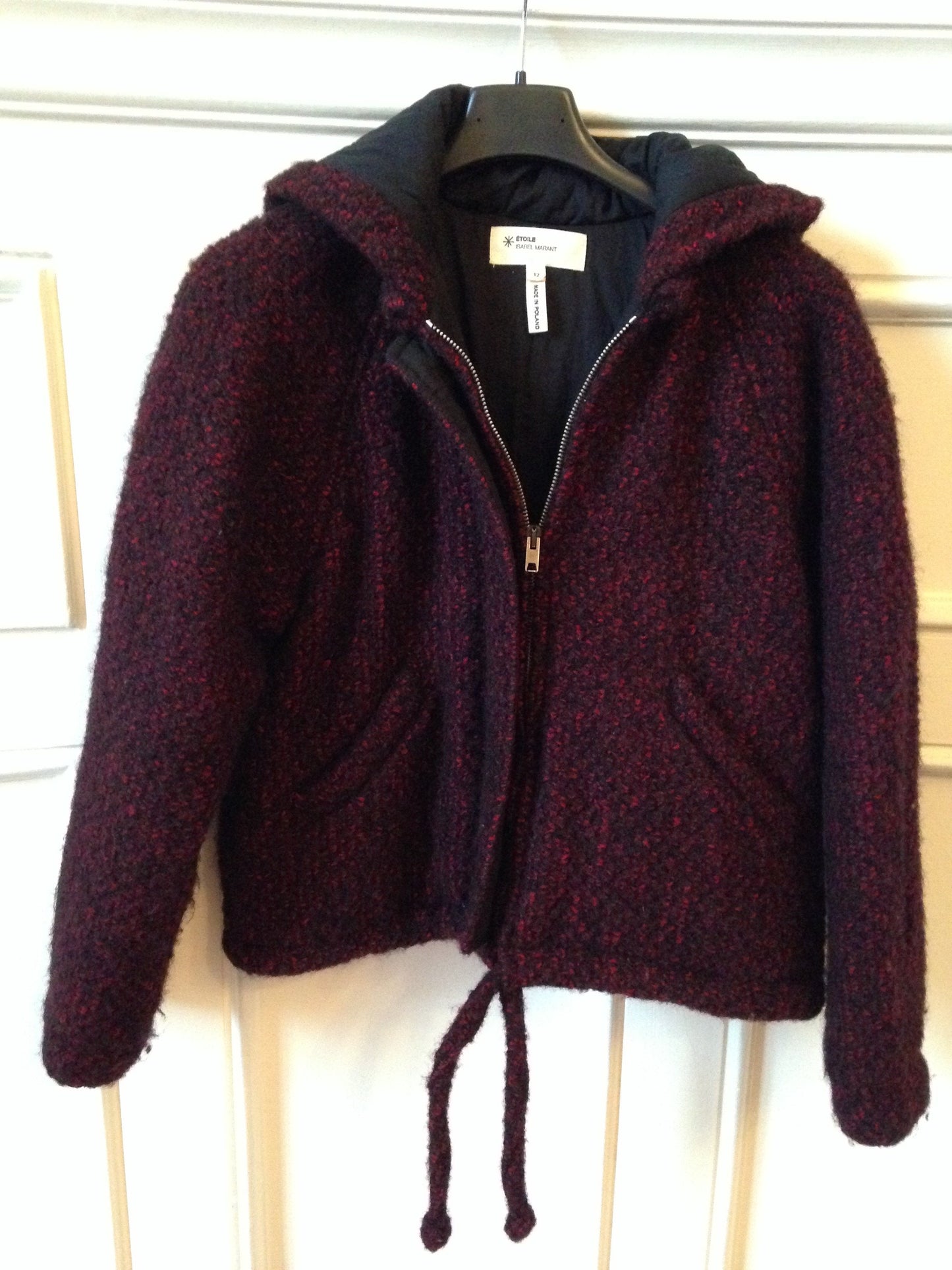 Veste Isabel Marant bordeaux