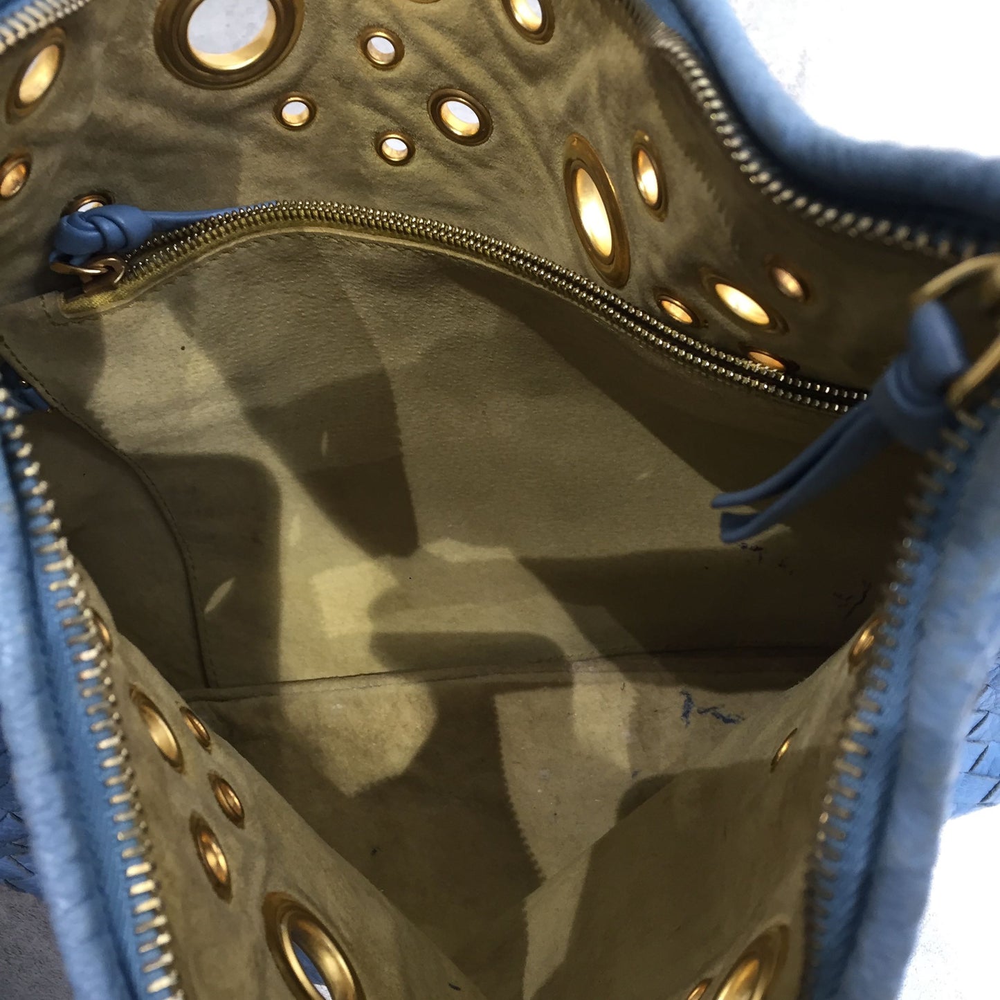 Sac Bottega Veneta Bleu Collector