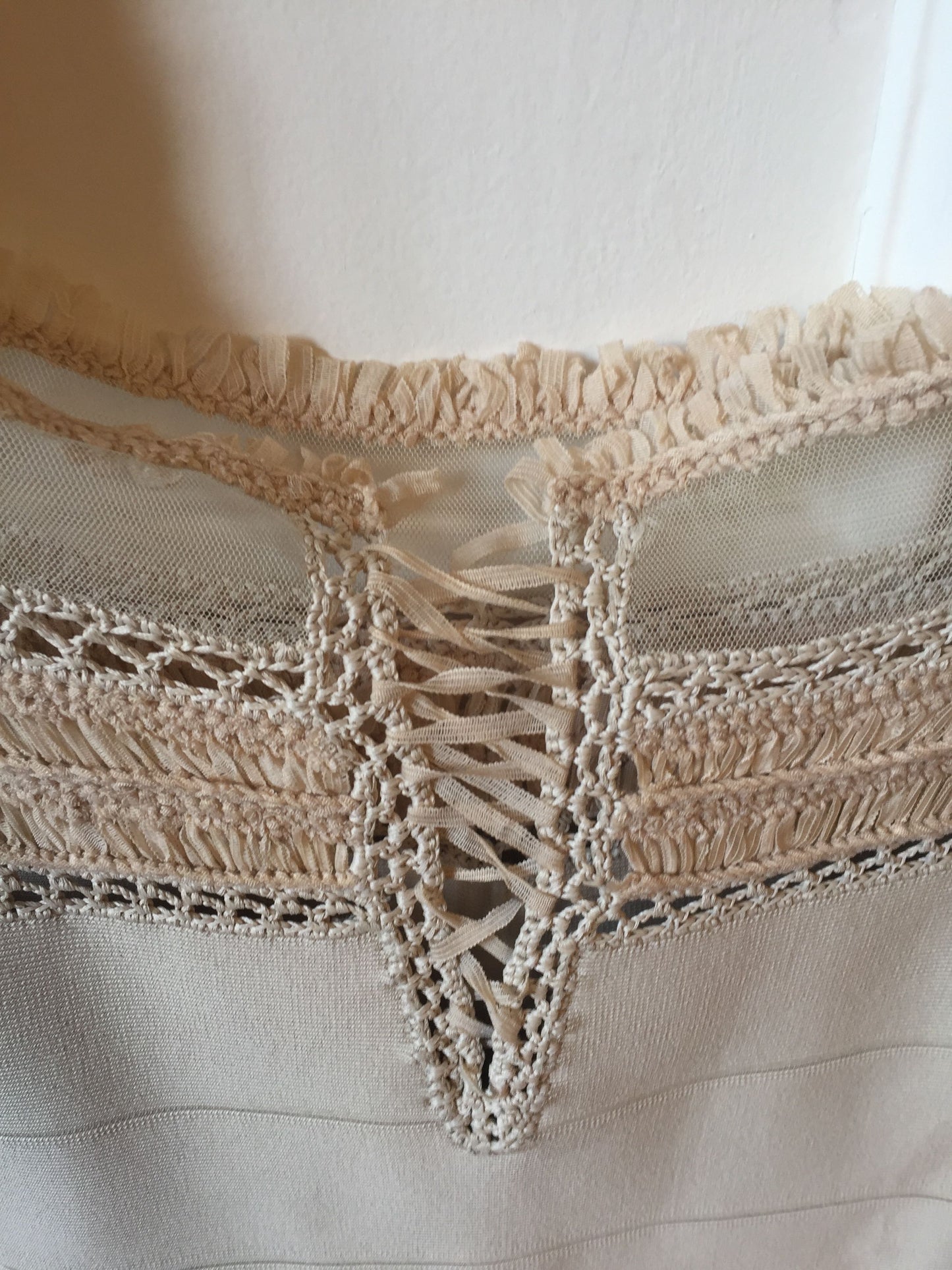 Robe Herve Leger Beige T.S