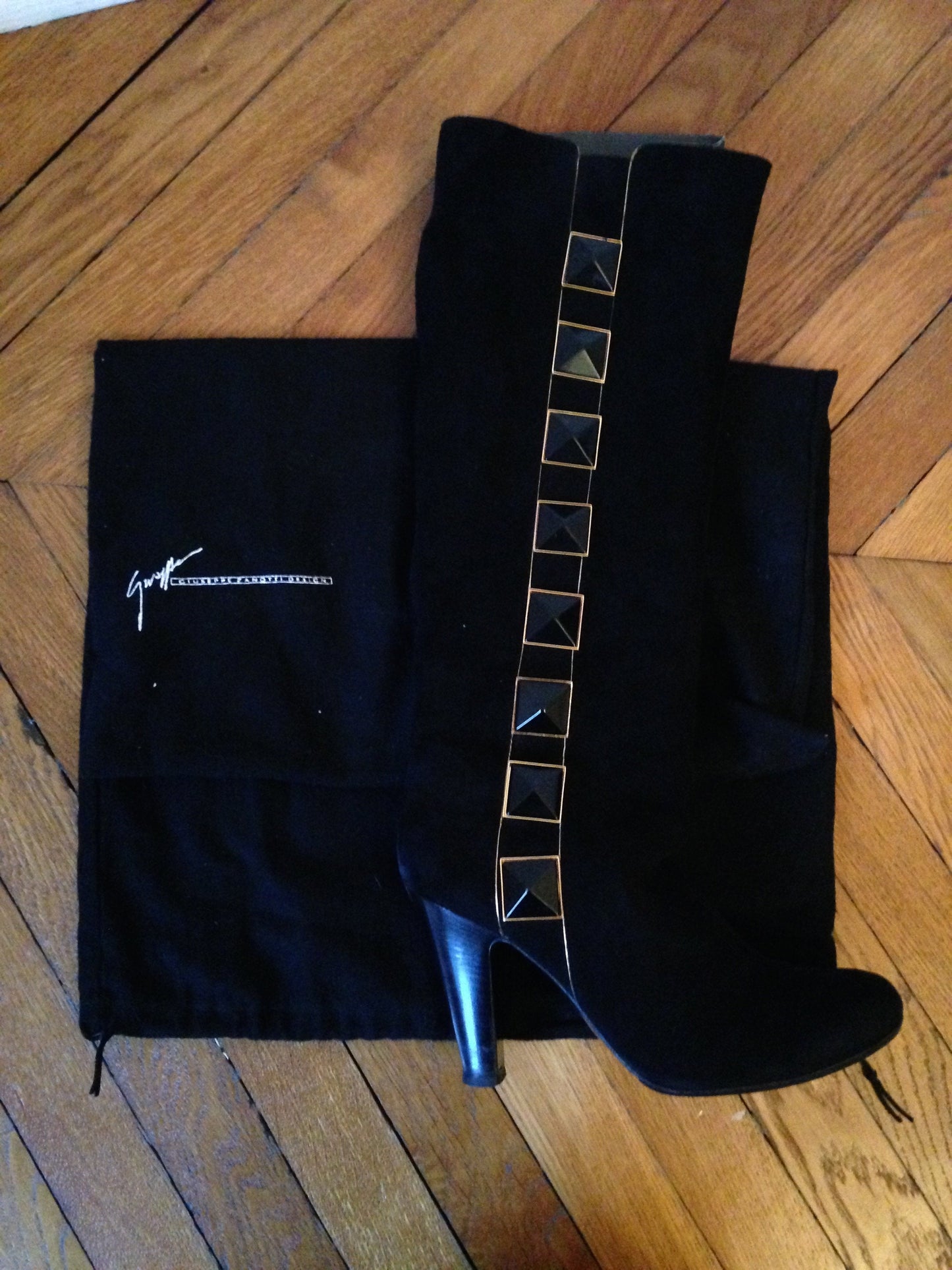 Bottes Giuseppe Zanotti Noires T.38,5