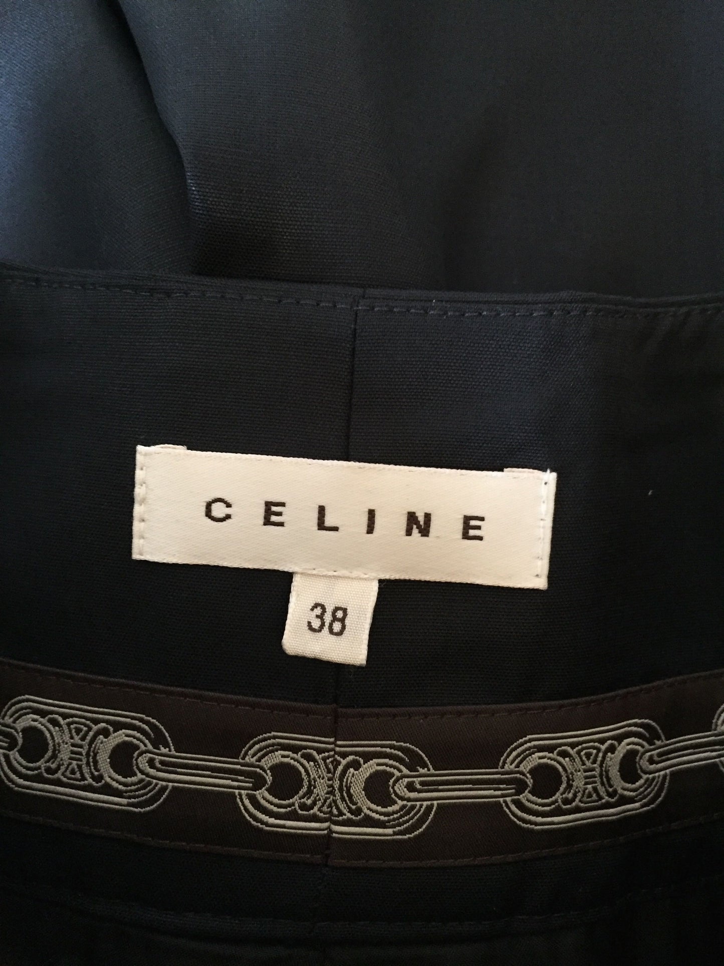 Pantalon Celine Bleu Marine T.38