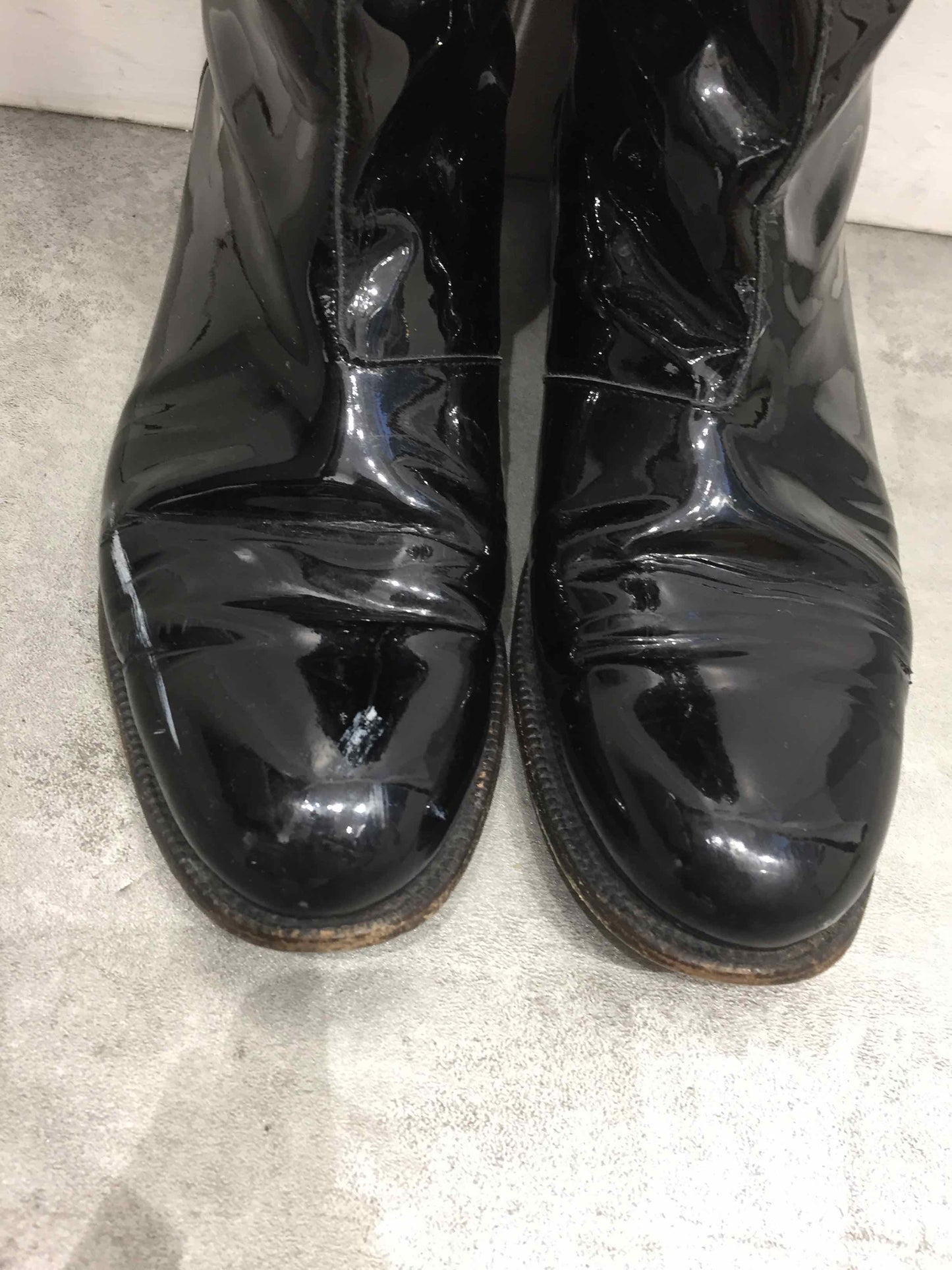 Bottes Yves Saint Laurent noires T.36