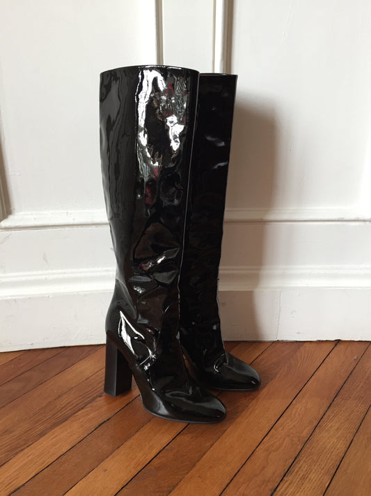 Bottes Bottega Veneta Noires T.37,5