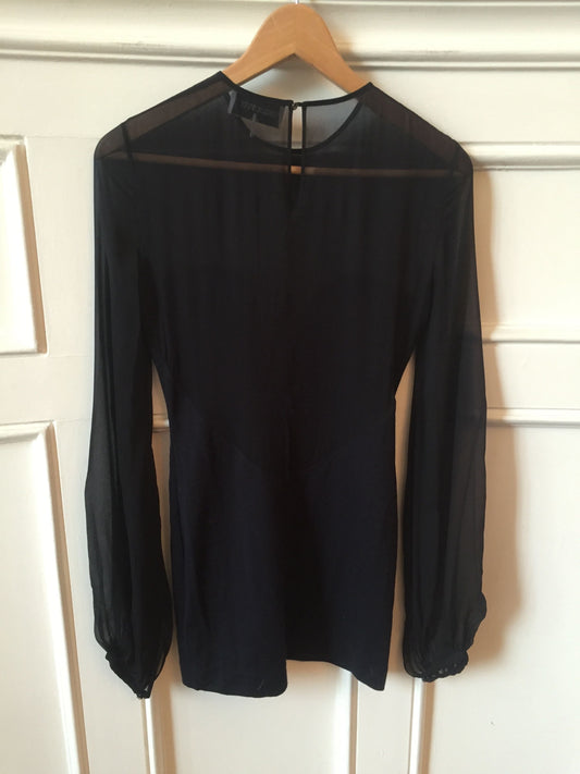 Robe Pucci bleu marine T.S