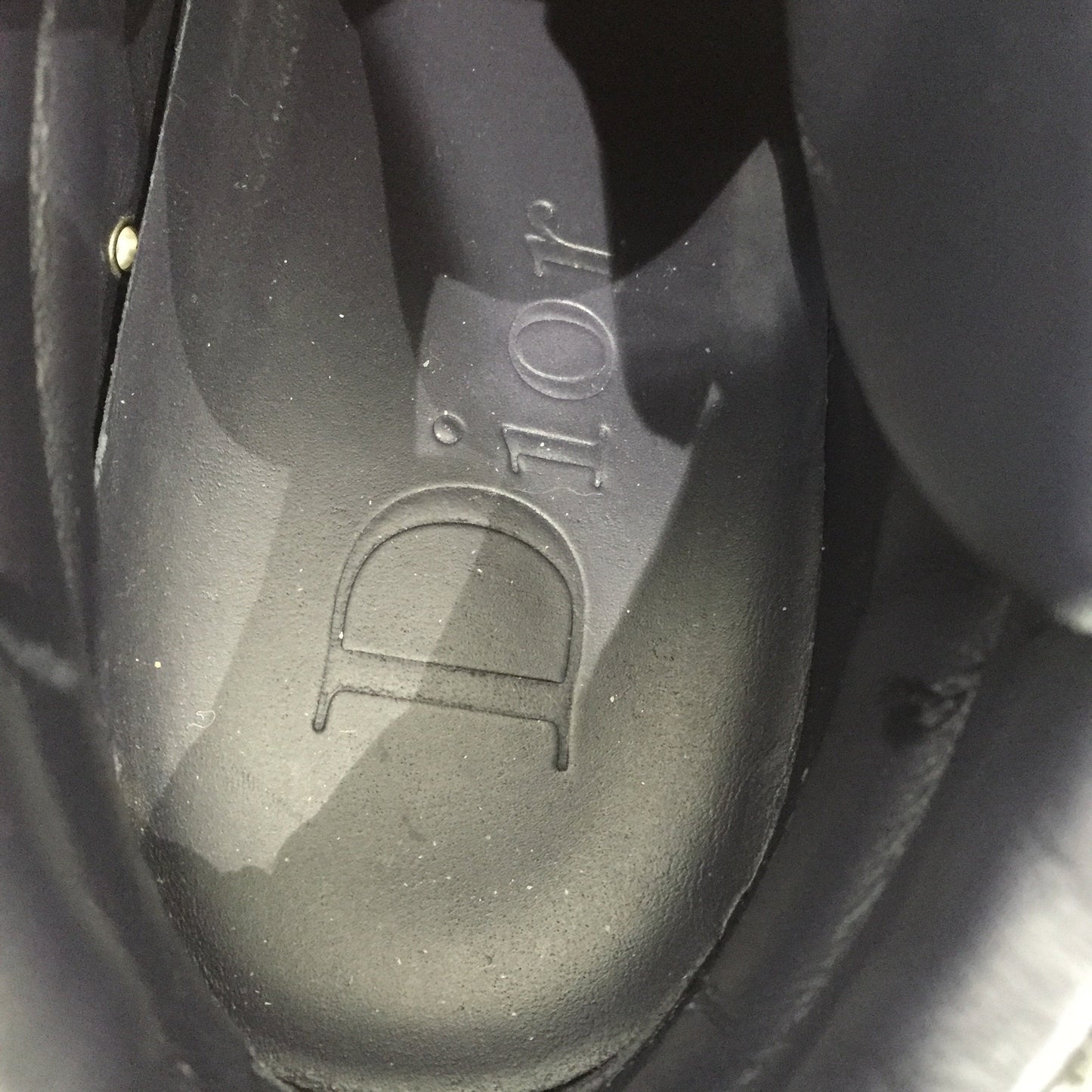 Baskets Dior Homme Bleues T.38