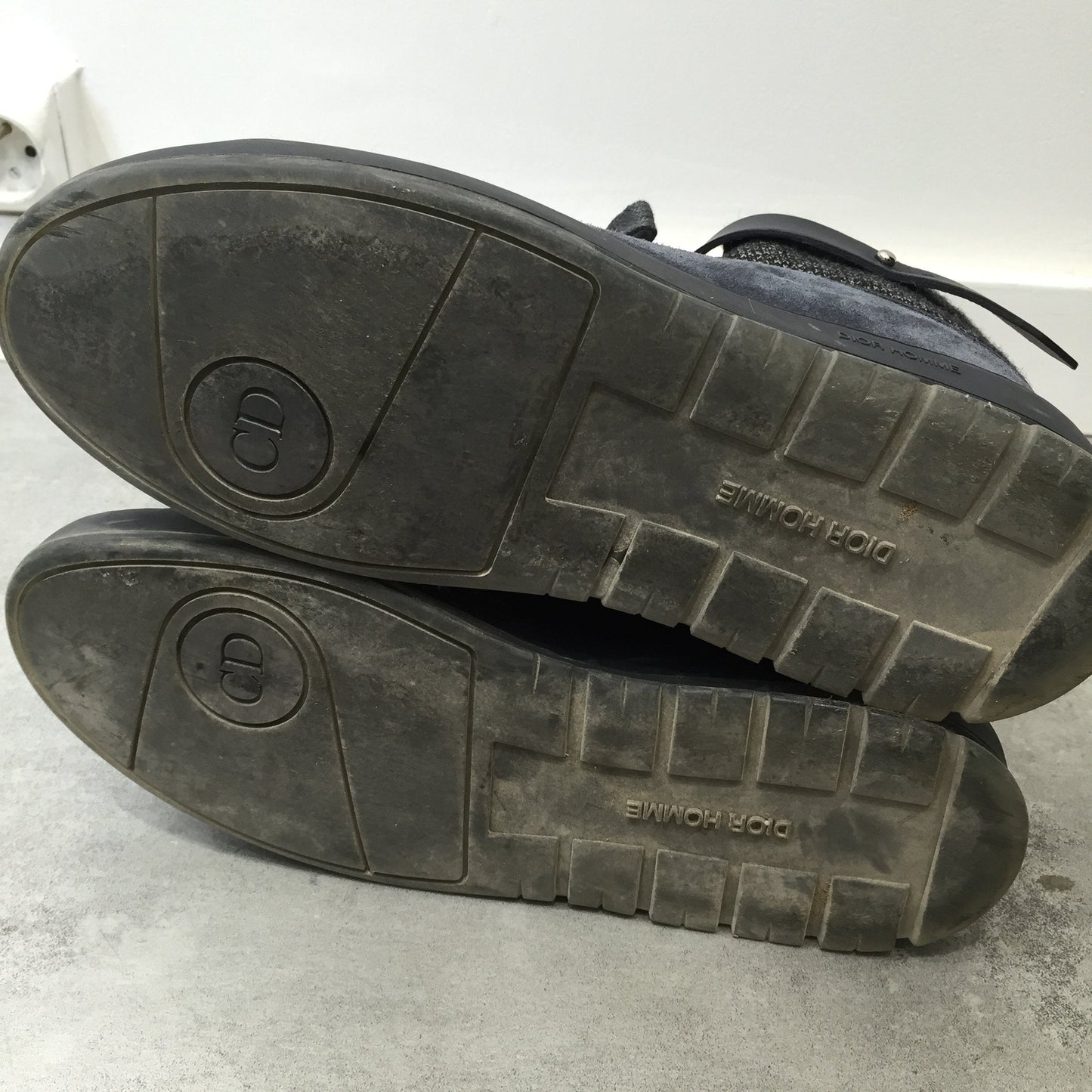 Baskets Dior Homme Bleues T.38