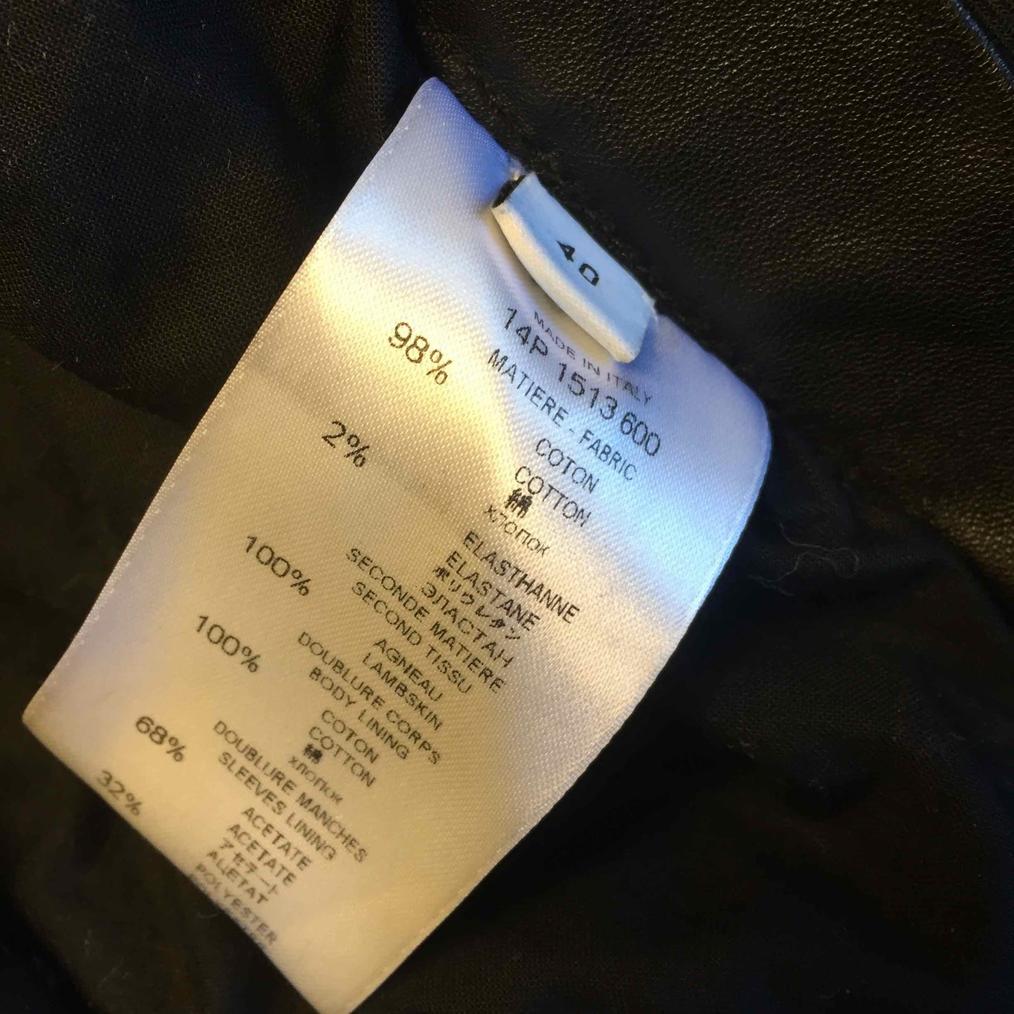 Veste Givenchy noire T.36