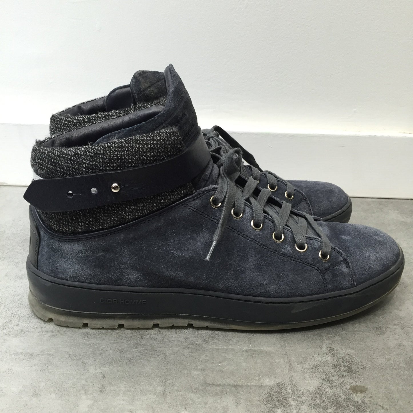 Baskets Dior Homme Bleues T.38