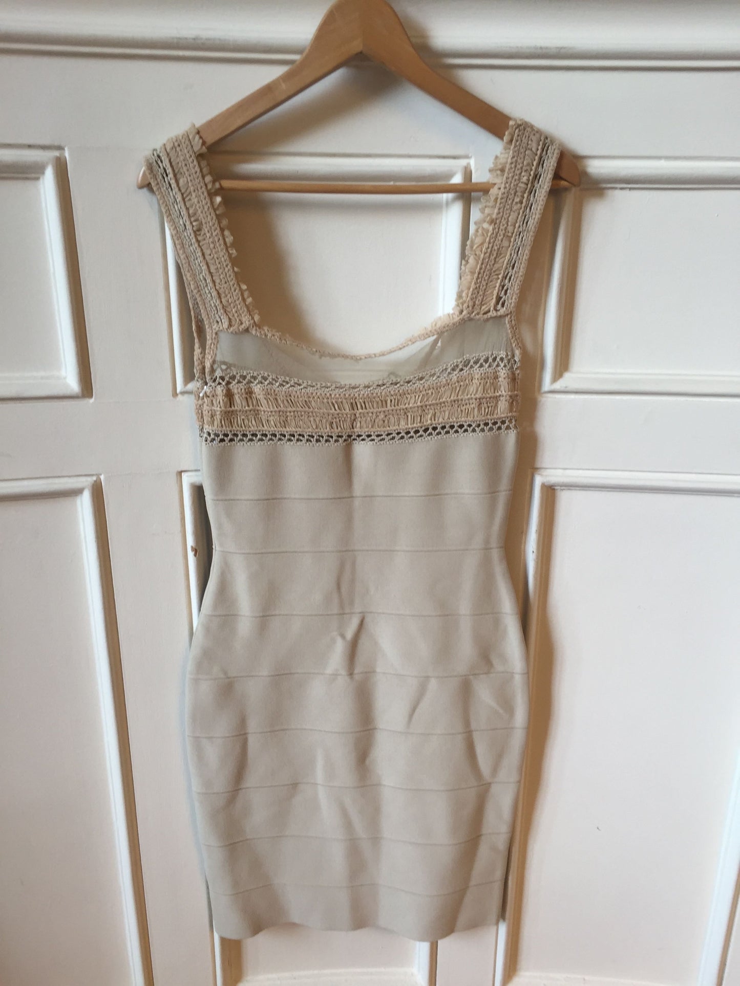 Robe Herve Leger Beige T.S