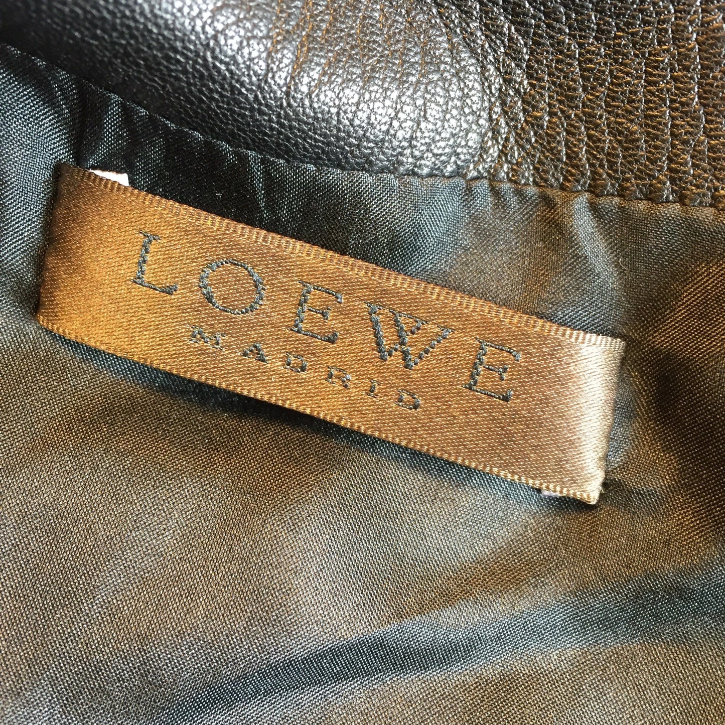 Robe Loewe en daim T.38