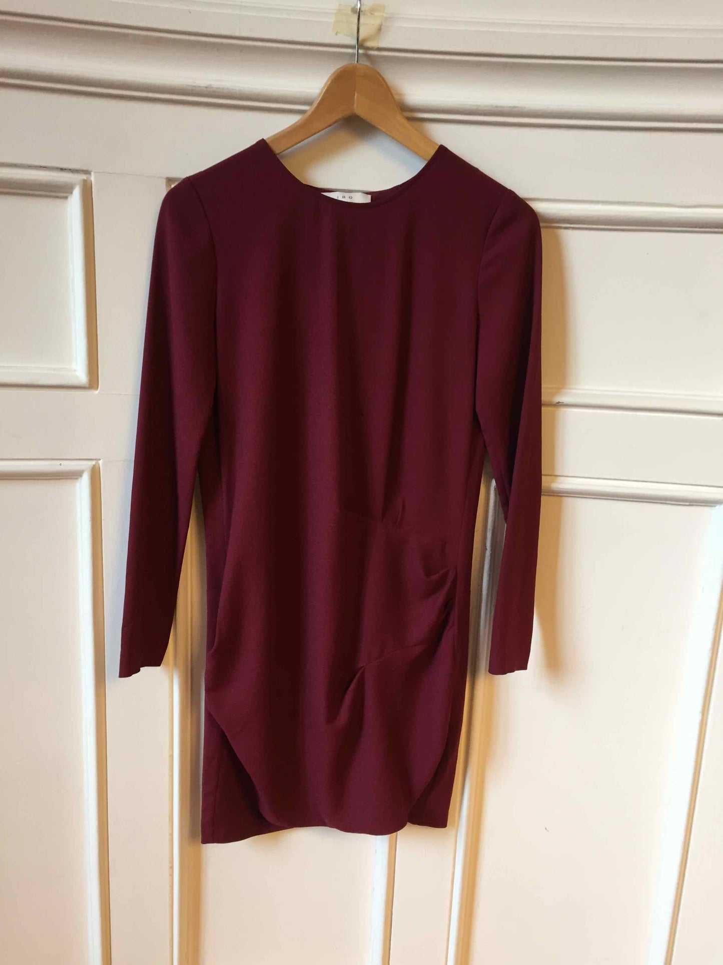 Robe Iro bordeaux T.36