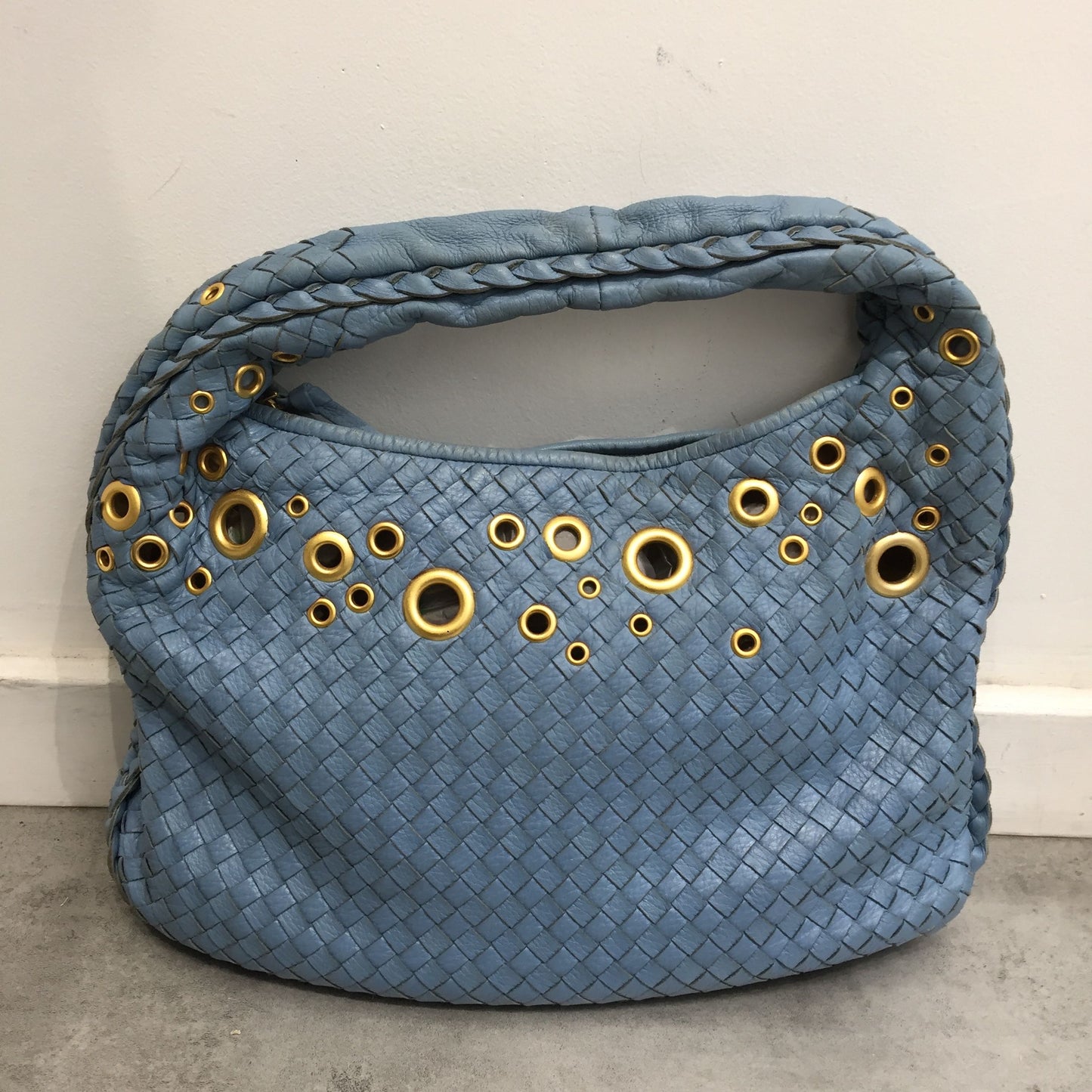 Sac Bottega Veneta Bleu Collector