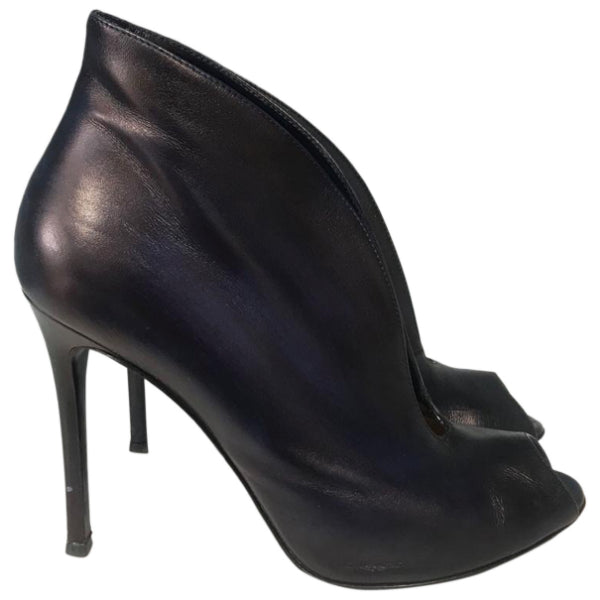 Escarpins Gianvito Rossi bleu marine T.37