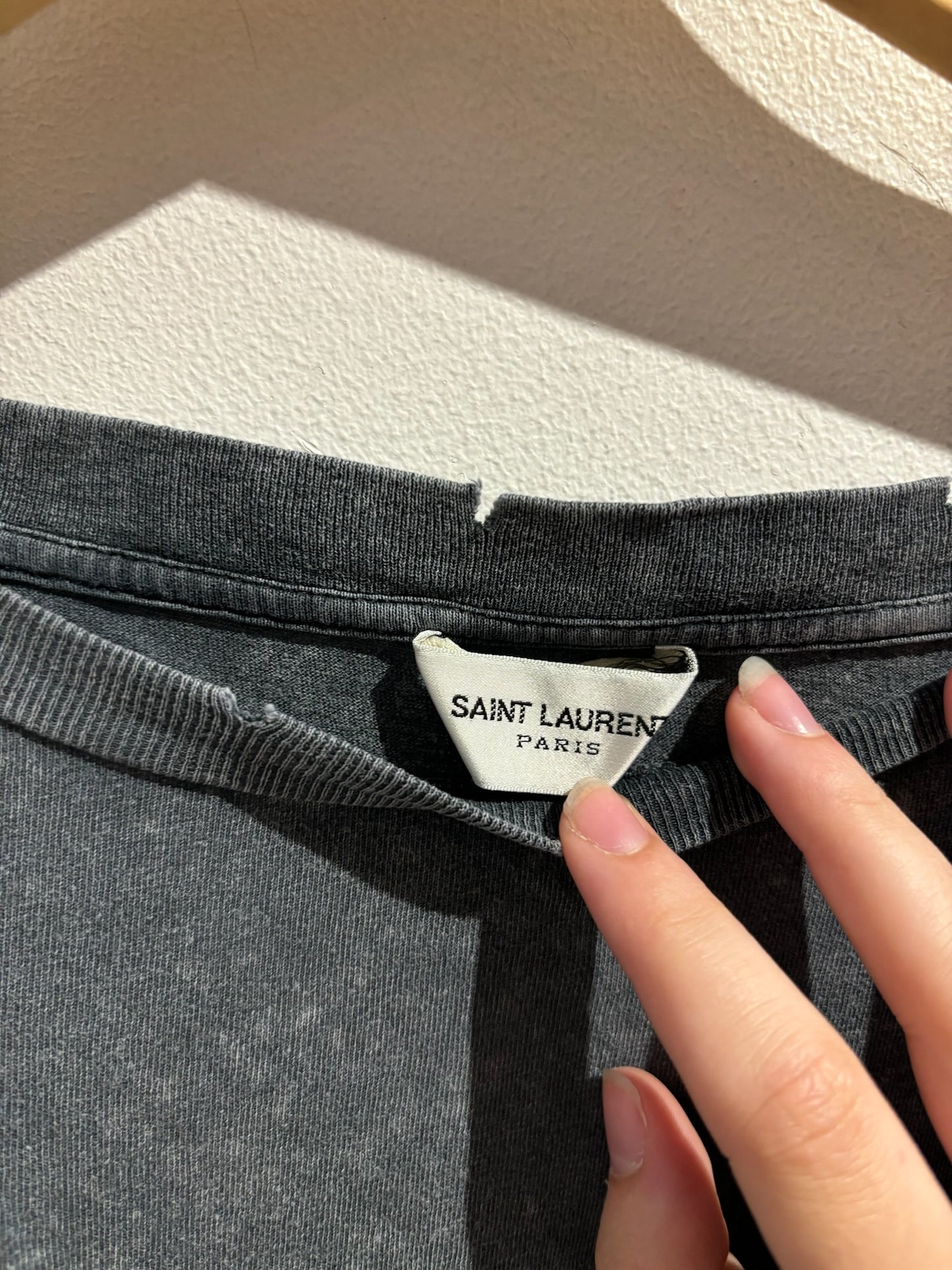T-shirt Saint Laurent gris T.S