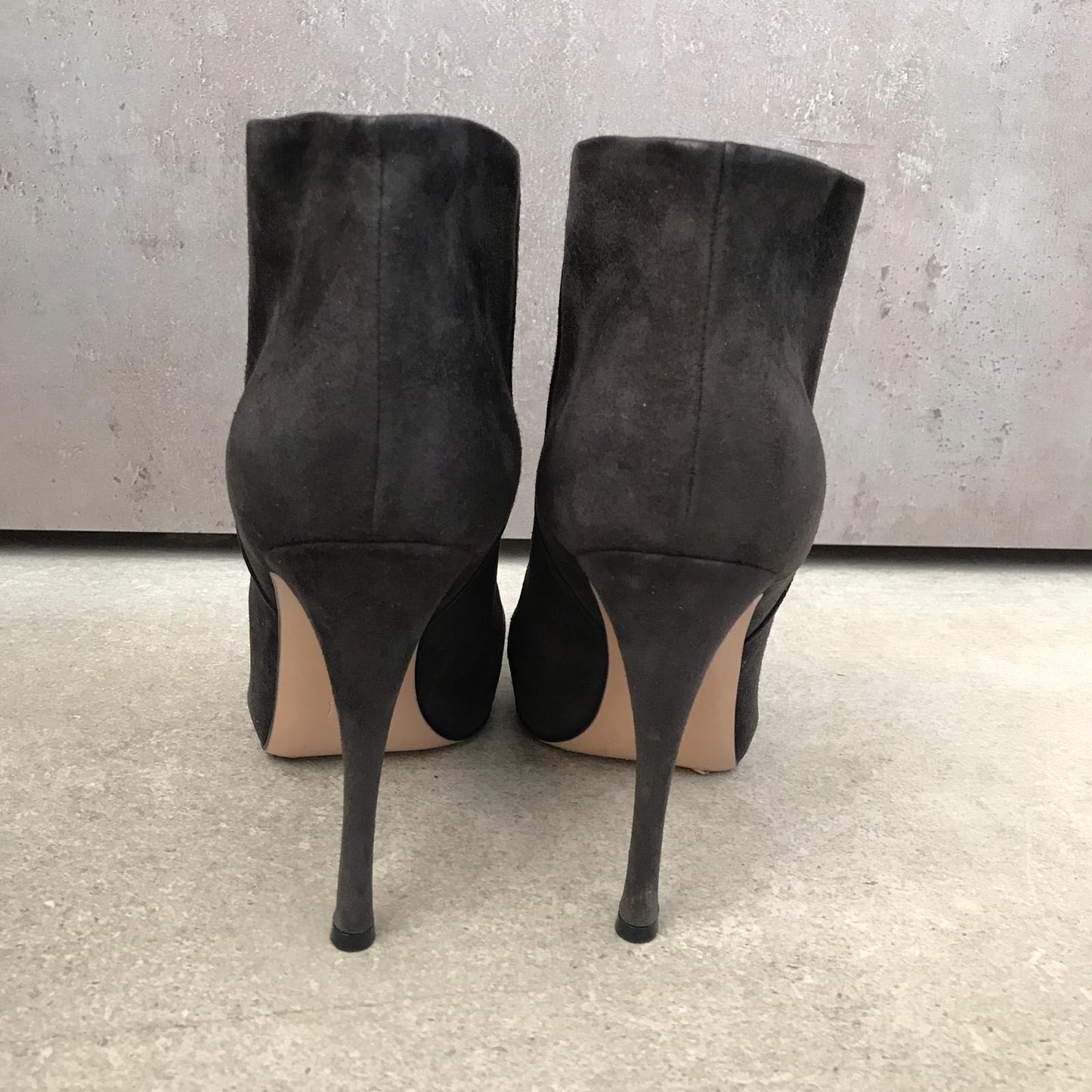 Boots Gianvito Rossi grises T.38