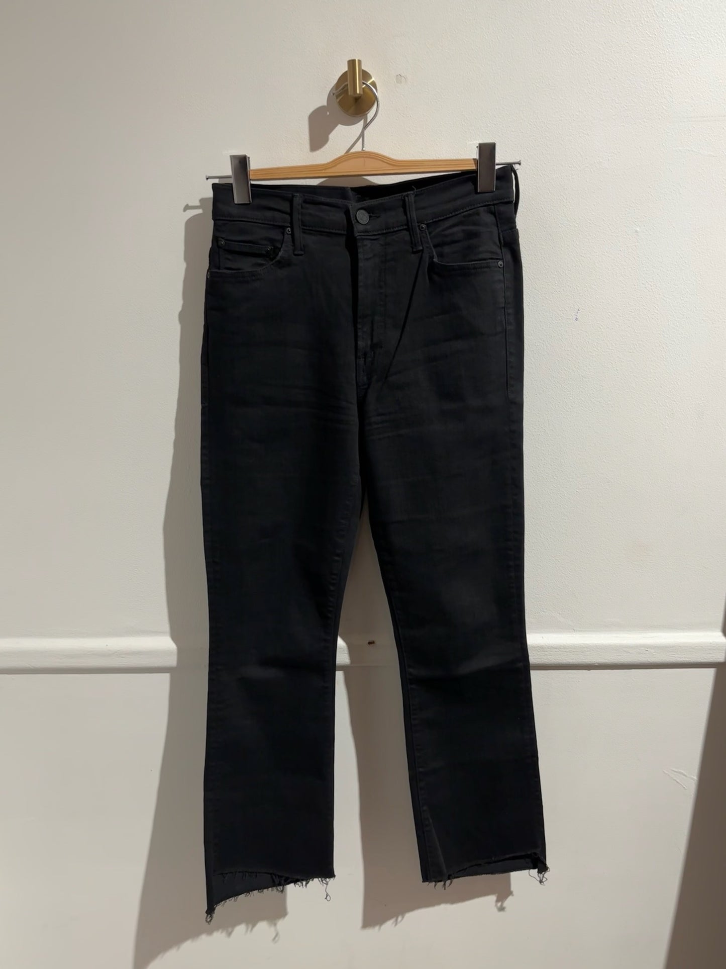 Jeans Mother noir T.28