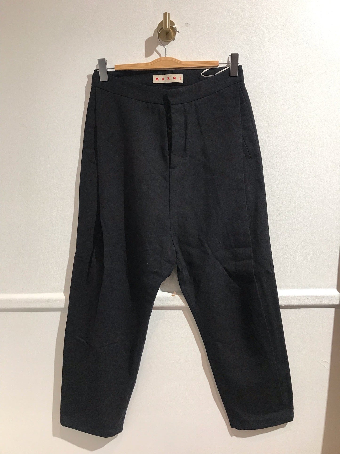 Pantalon Marni bleu marine T.34