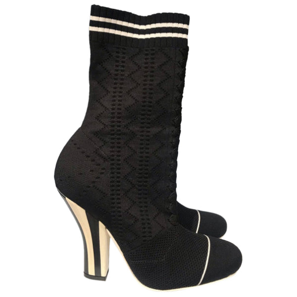 Bottines Fendi Colibri T.38