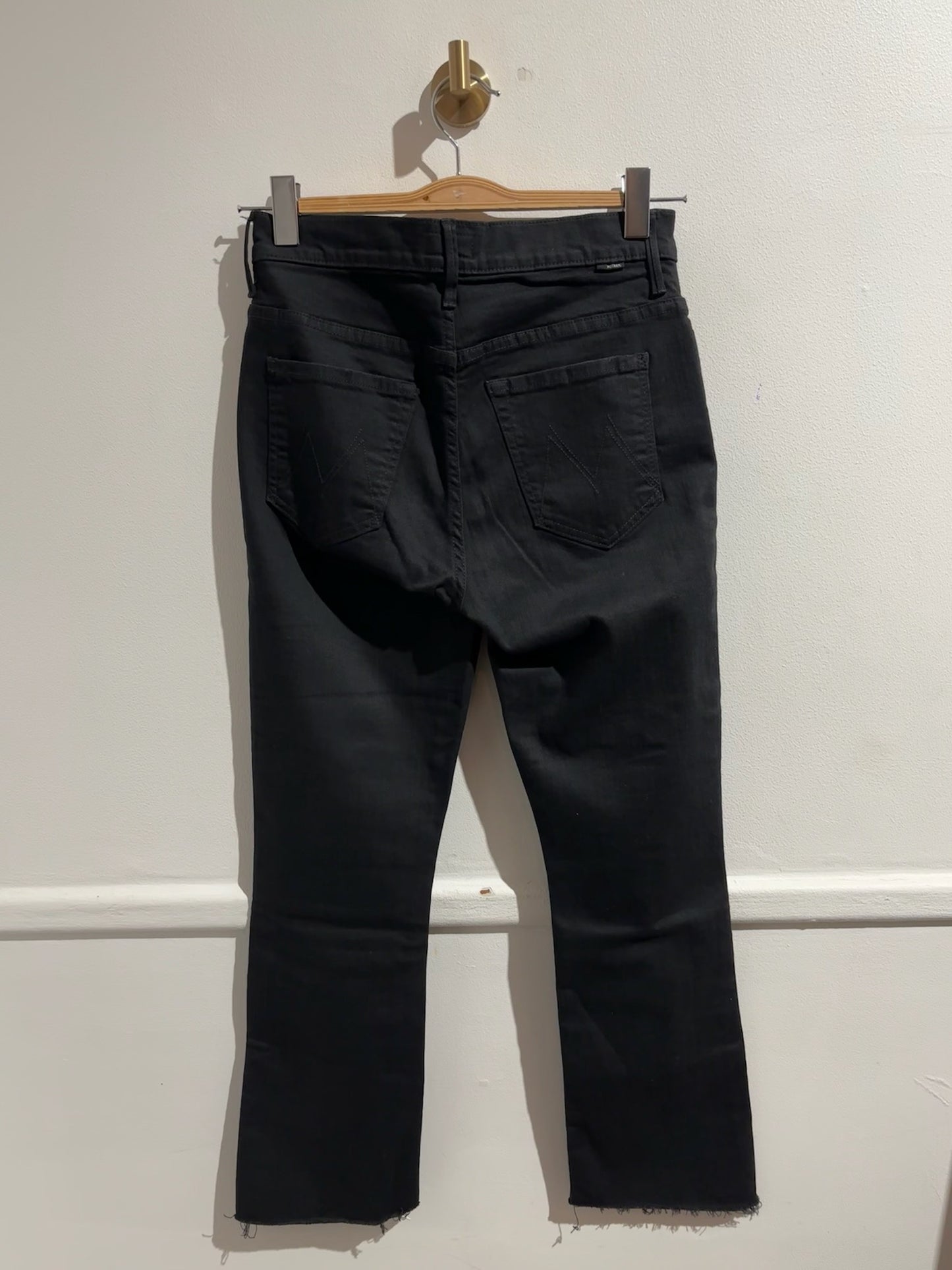 Jeans Mother noir T.28